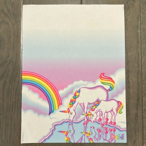 90s Vintage Club Lisa Frank Stationery Paper - Picture 4 of 14